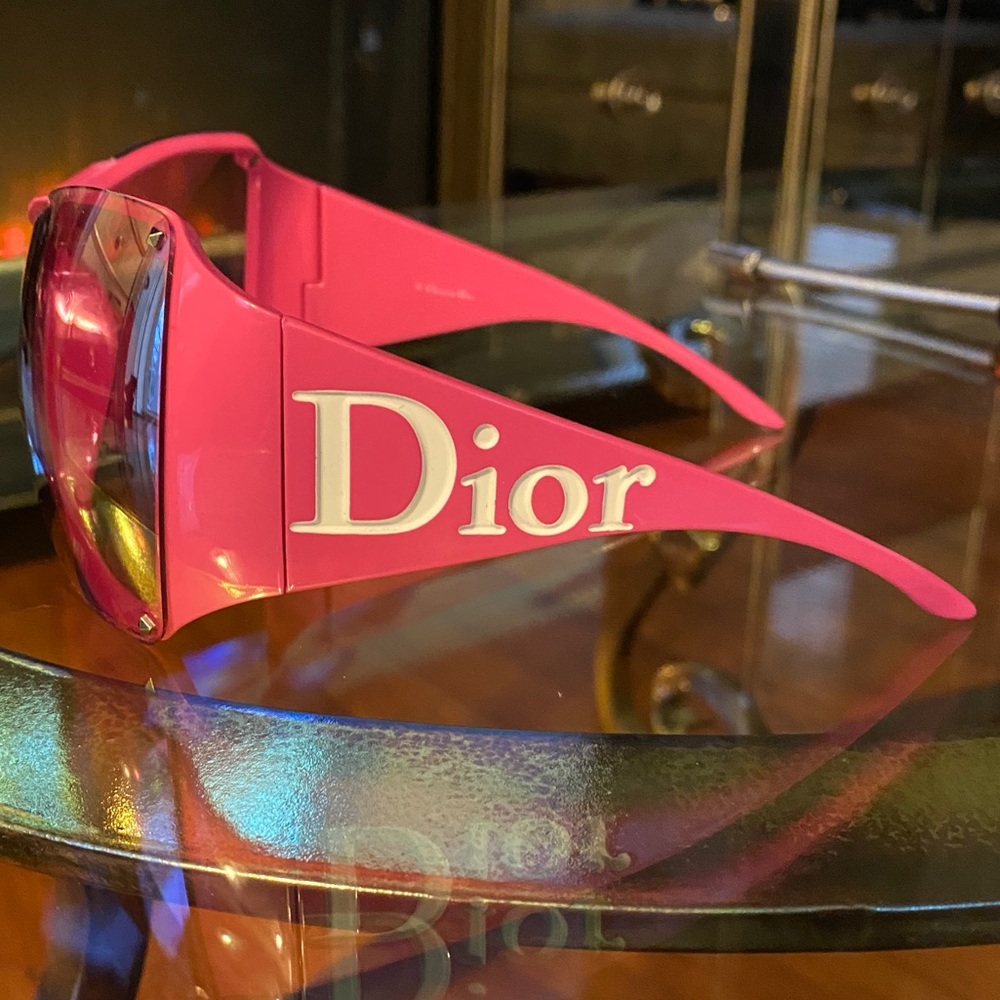 Christian Dior Overshine 1 sunglasses pink *rare*